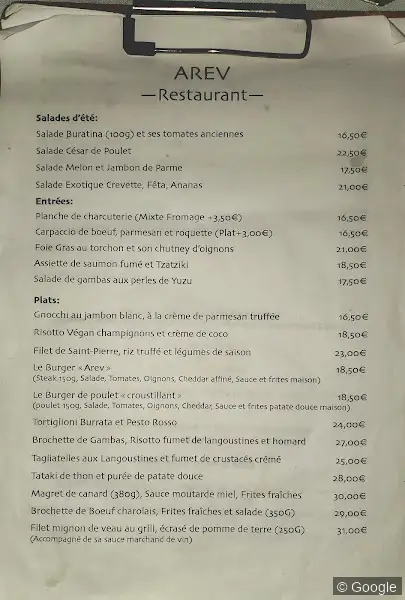 Photo 2 de AREV, restaurant à Aix-en-Provence