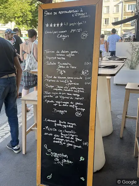 Photo 2 de Au Jardin, Comme à La Maison, restaurant à Tours