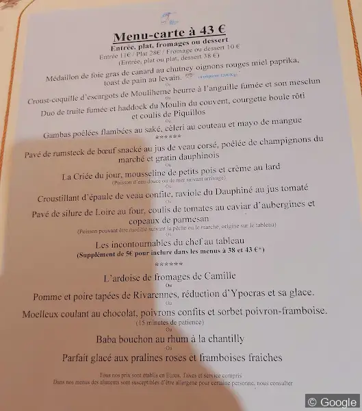 Photo 2 de Au Martin Bleu, restaurant à Tours