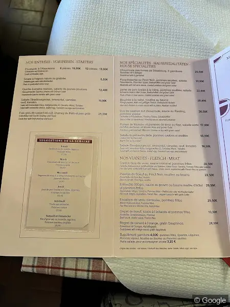 Photo 2 de Aux Armes de Strasbourg, restaurant à Strasbourg