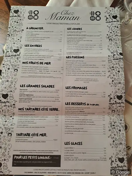 Photo 2 de Chez Maman, restaurant à Nantes