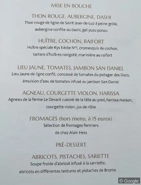 Photo 2 de La Maison des Cariatides, restaurant à Dijon