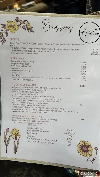 Photo 2 de La Petite Cour, restaurant à Lille
