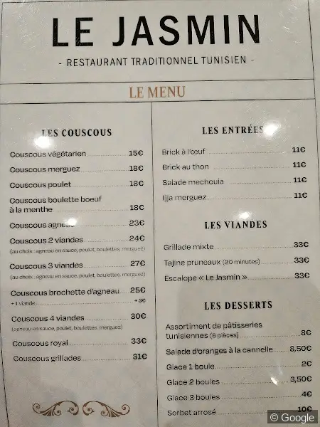 Photo 2 de Le Jasmin, restaurant à Strasbourg