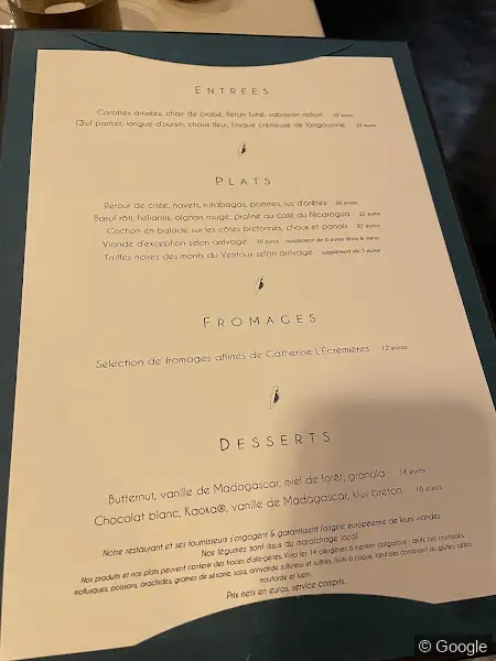 Photo 2 de Les Bartavelles, restaurant à Tours
