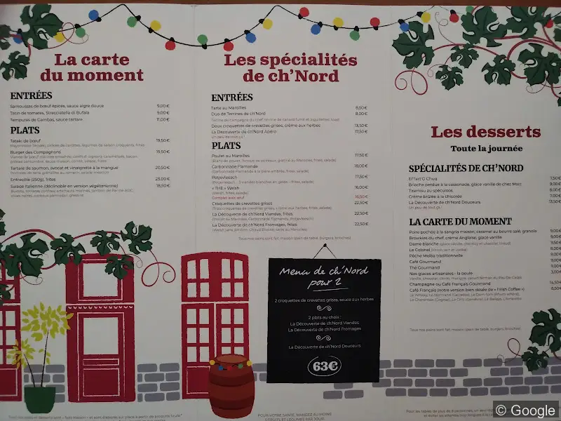 Photo 2 de Les Compagnons de la Grappe, restaurant à Lille