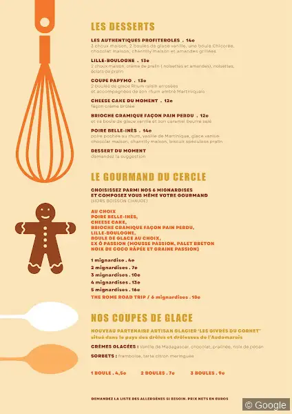 Photo 2 de Ô Cercle - Restaurant Lille, restaurant à Lille