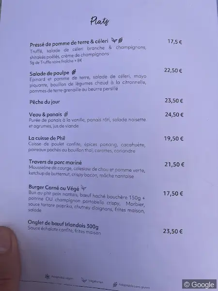 Photo 2 de Pilgrim Restaurant Nantes, restaurant à Nantes