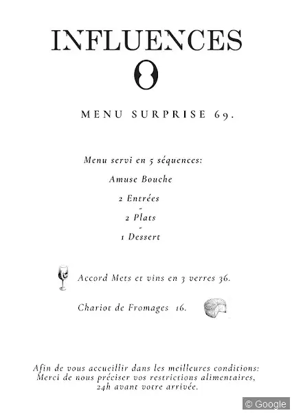 Photo 2 de Restaurant Influences, restaurant à Bordeaux
